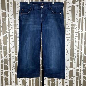 7 For All Mankind Dojo Crop Jeans 29